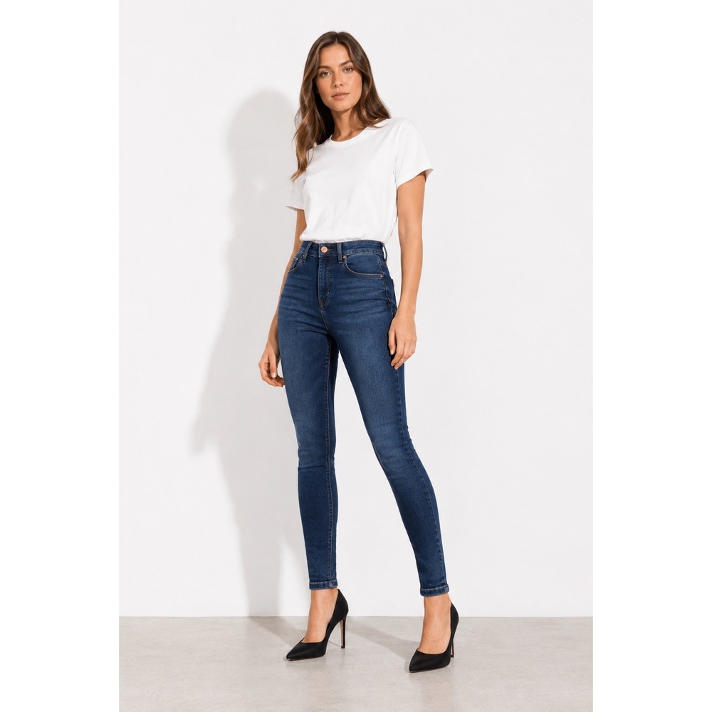 AYR Skinny Jeans Women 29 Indigo Dark Wash High Rise Stretch‎ Denim